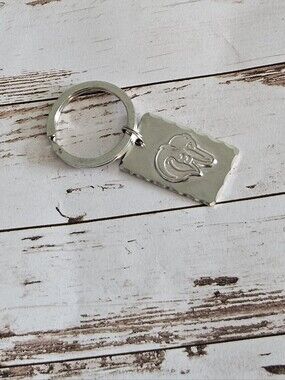 Baltimore Orioles Engraved Oriole Bird Keychain